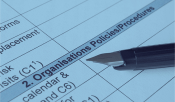 Establishing policies and procedures